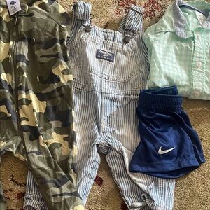 Carter's Blue Footies One Piece